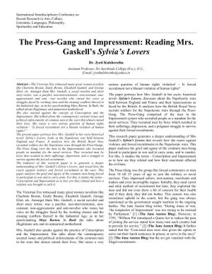 The Press-Gang and Impressment: Reading Mrs