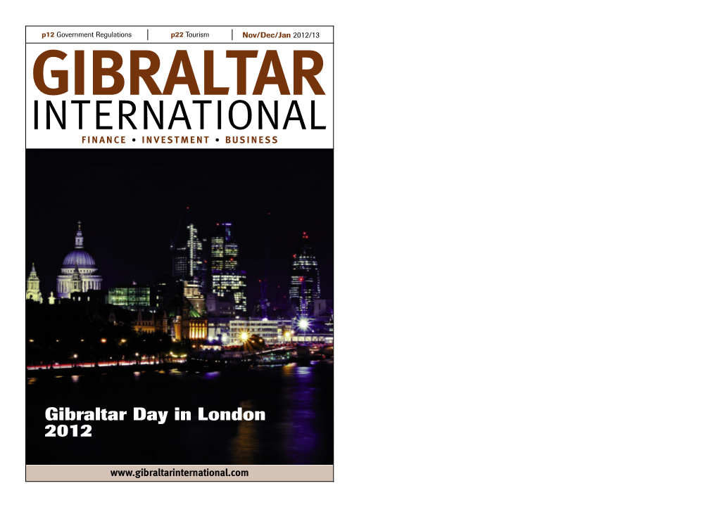 Gibraltar Day in London 2012