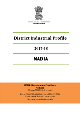 District Industrial Profile