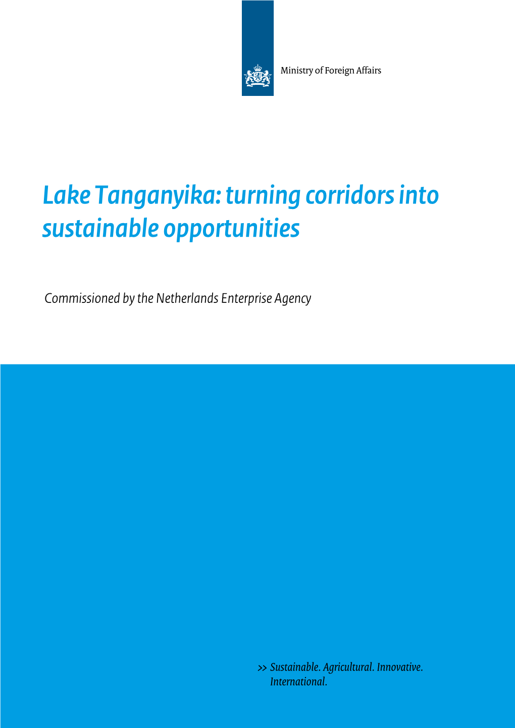 Lake Tanganyika: Turning Corridors Into Sustainable Opportunities