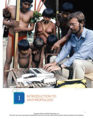 Chapter 1. Introduction to Anthropology