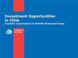 Investment Opportunities in Chile