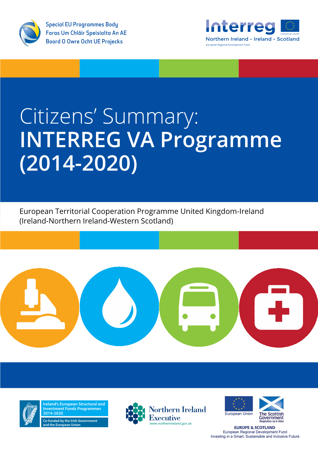 Citizens' Summary: INTERREG VA Programme (2014-2020)