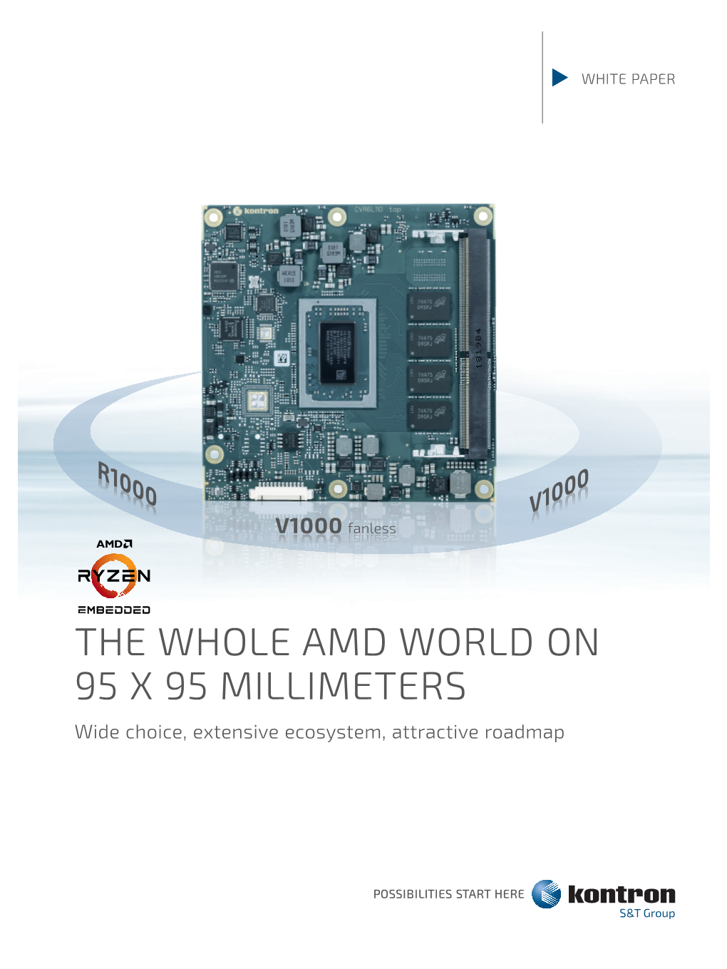 THE WHOLE AMD WORLD on 95 X 95 MILLIMETERS Wide Choice, Extensive Ecosystem, Attractive Roadmap F CONTENTS