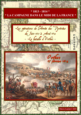 1813 - 1814 * * La Campagne Dans Le Midi De La France *