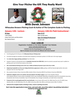 Special with Derek Johnson