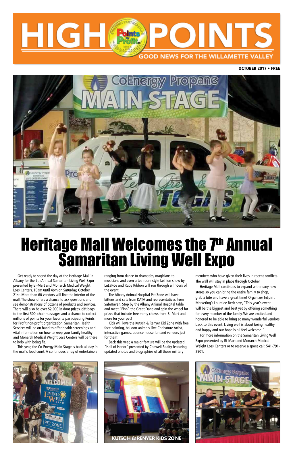 Heritage Mall Welcomes the 7Th Annual Samaritan Living Well Expo