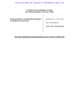 Case 1:19-Cv-02601-VM Document 73 Filed 09/06/19 Page 1 of 79