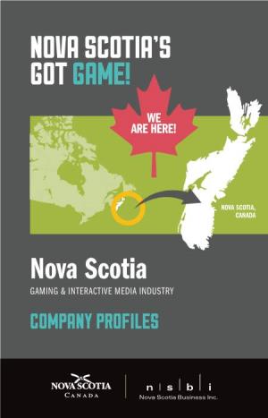 Nova Scotia's Got Game!