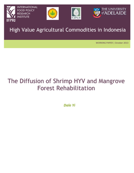 The Diffusion of Shrimp HYV and Mangrove Forest Rehabilitation