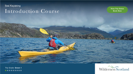 Sea Kayaking View Trip Dates Introduction Course Book Now