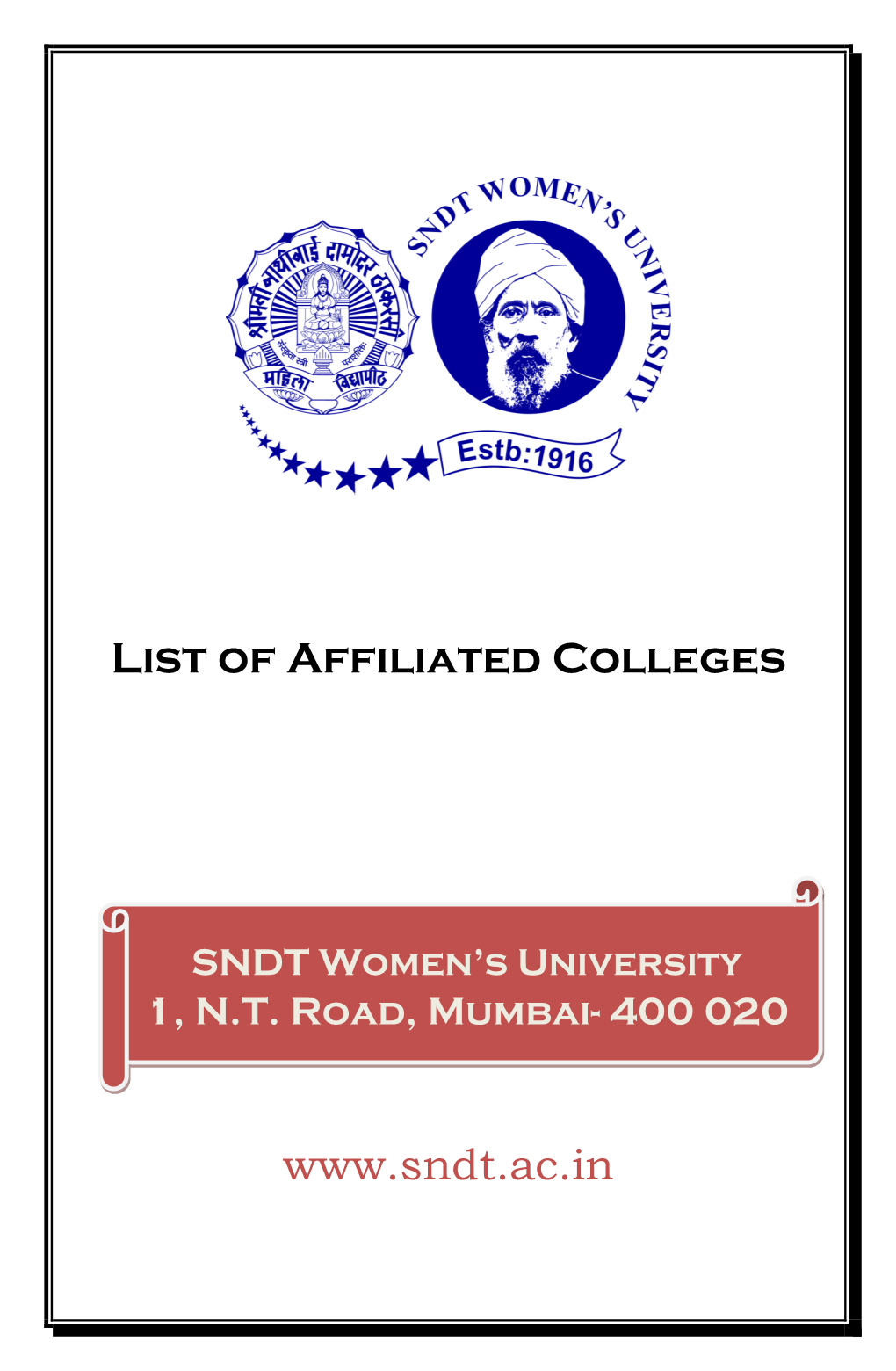 List of Affiliated Colleges