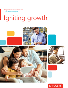 Igniting Growth at a Glance Highlights for 2015