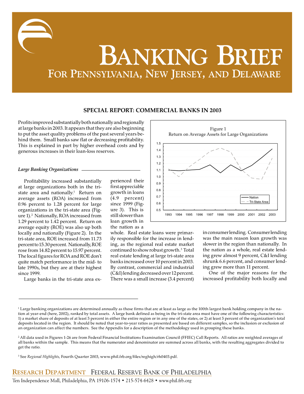 Commercial Banks in 2003