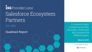 Salesforce Ecosystem Partners a Research Report U.S