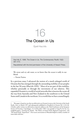 16. the Ocean in Us