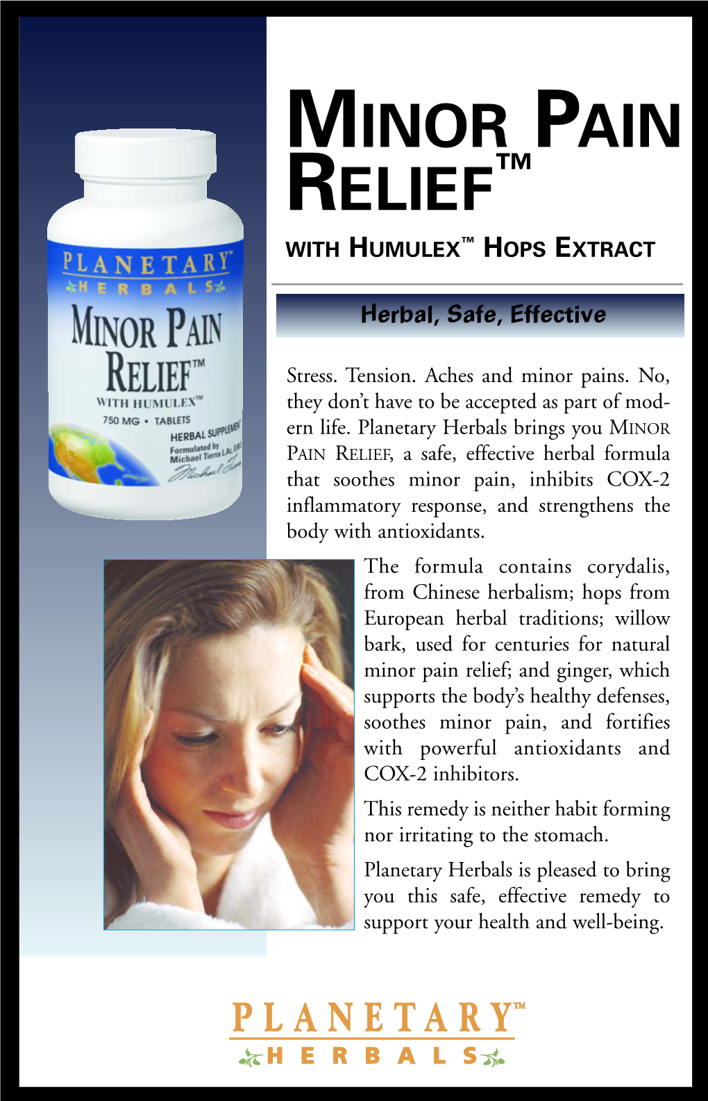 Minor Pain Relief; and Ginger, Which PGE-2 Levels Fall, Lessening Minor Cellular Supports the Body’S Healthy Defenses, Swelling and Irritation