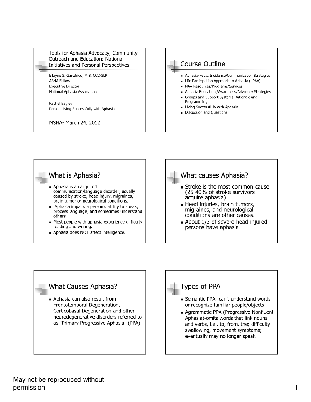 What Causes Aphasia? Types of PPA