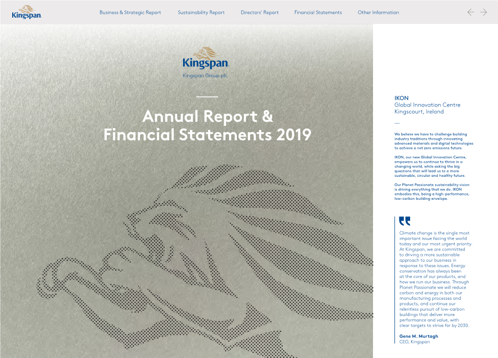 — Annual Report & Financial Statements 2019