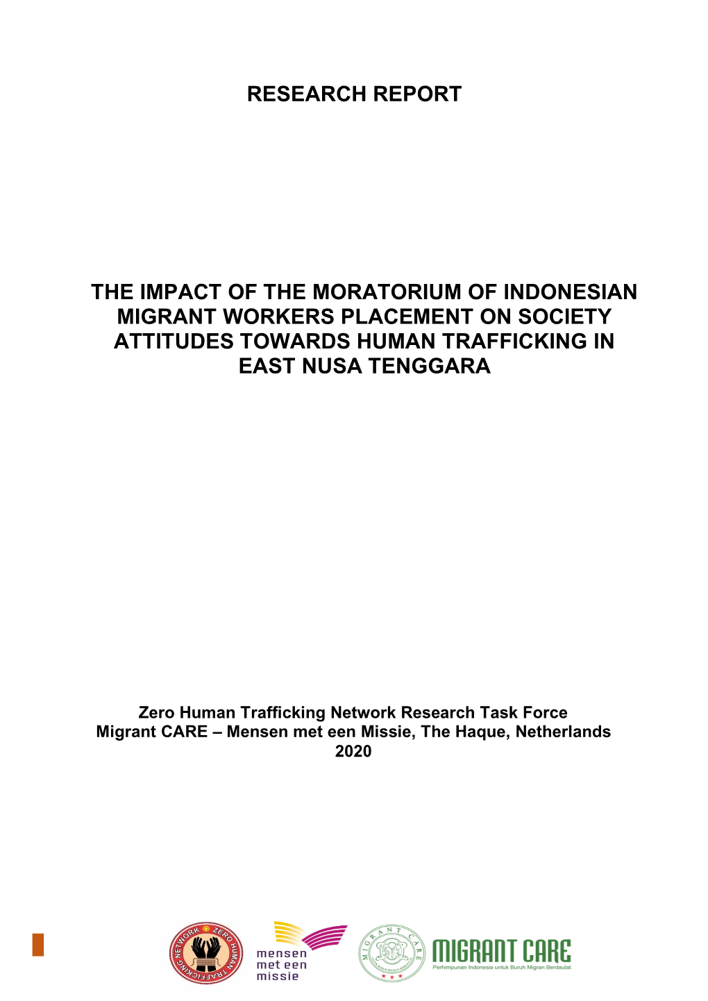 Dampak Kebijakan Pemerintah Ntt Tentang Peng