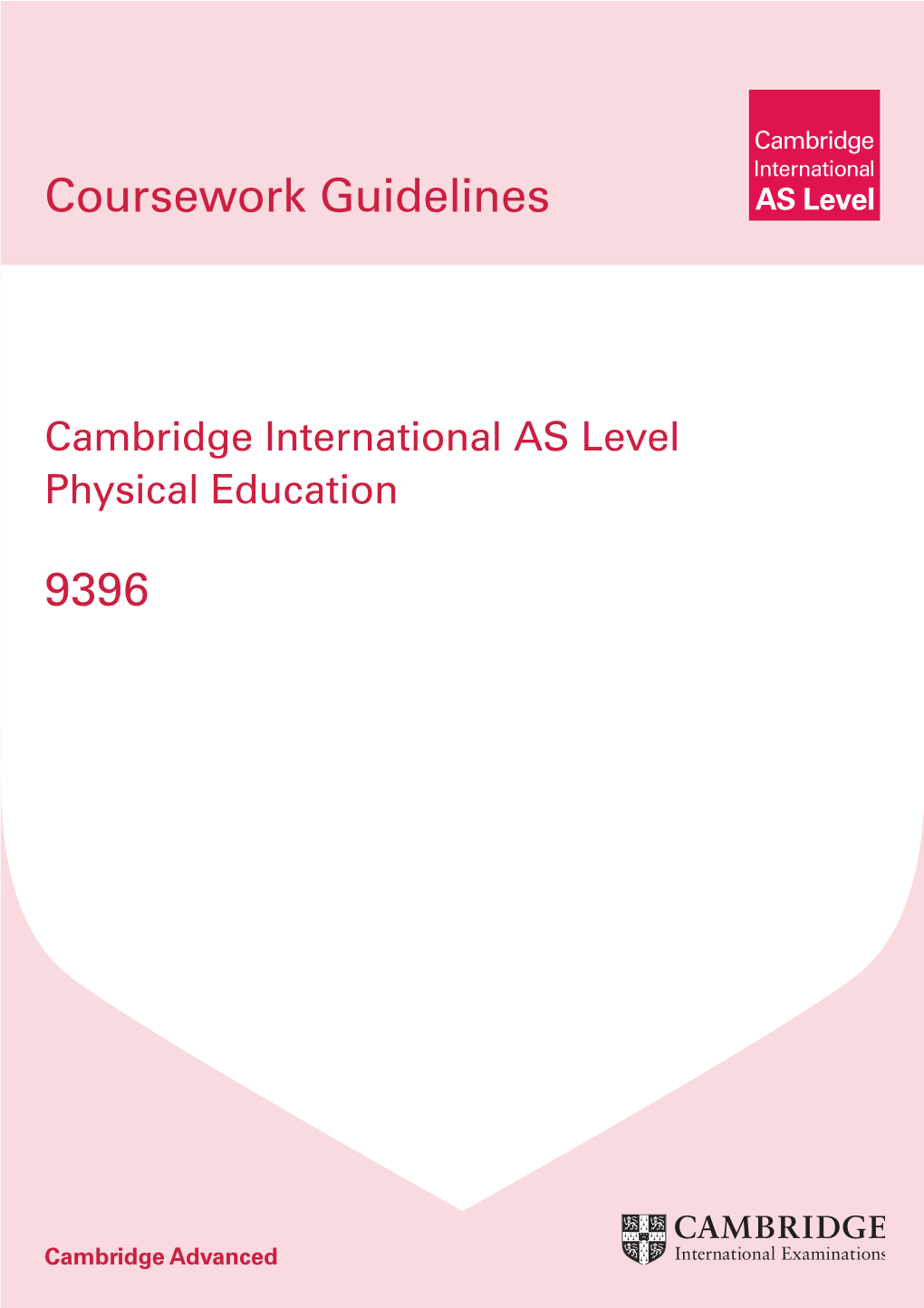 AS Level Coursework Guidelines