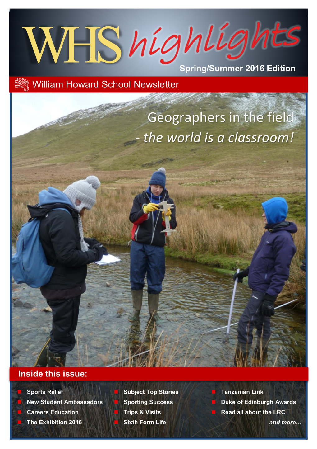 Geographers in the Field - the World Is a Classroom!