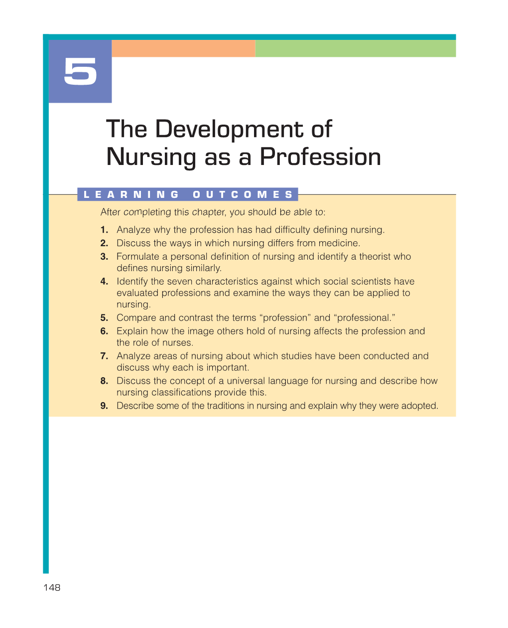 The Development of Nursing As a Profession