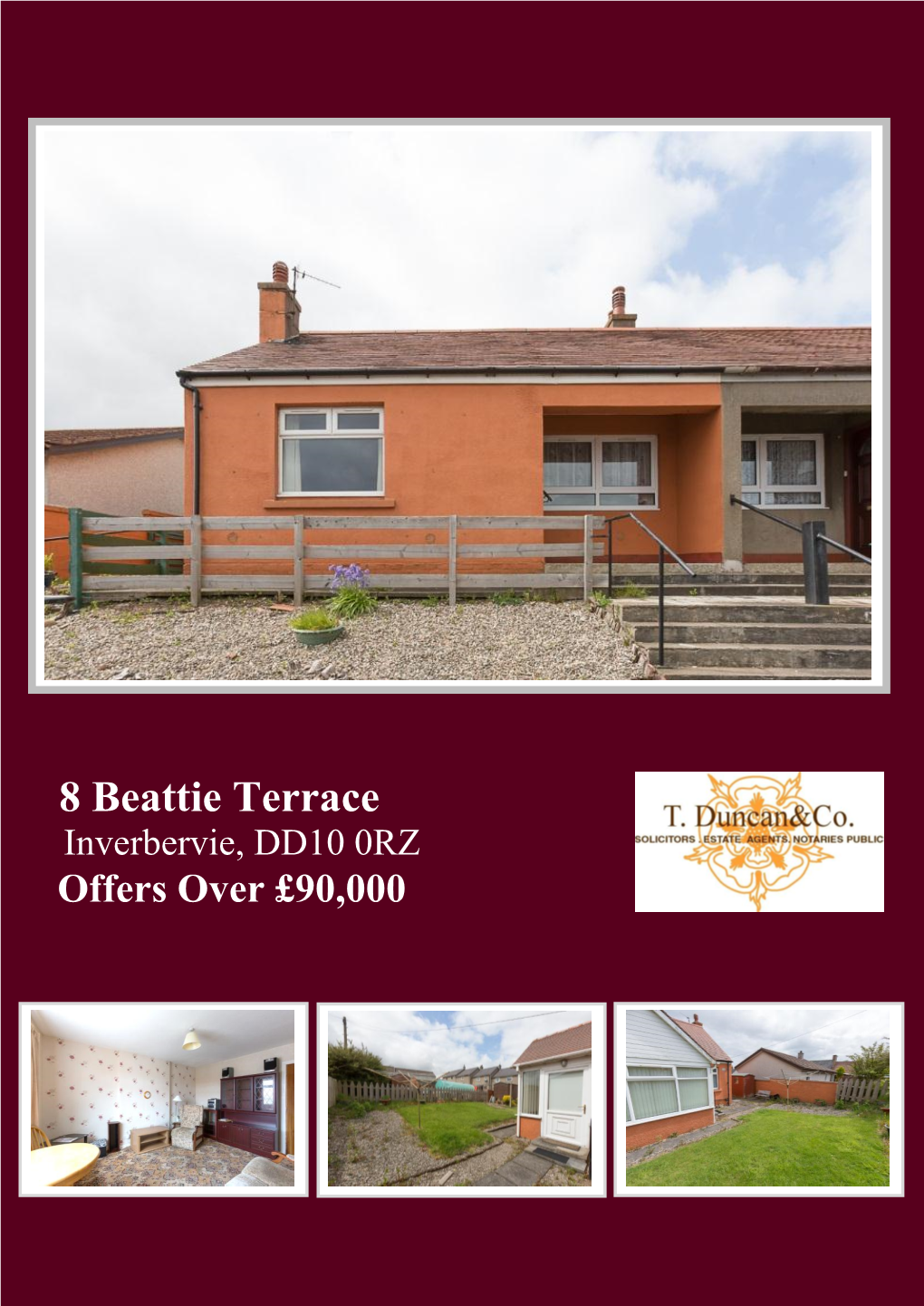 8 Beattie Terrace Inverbervie, DD10 0RZ