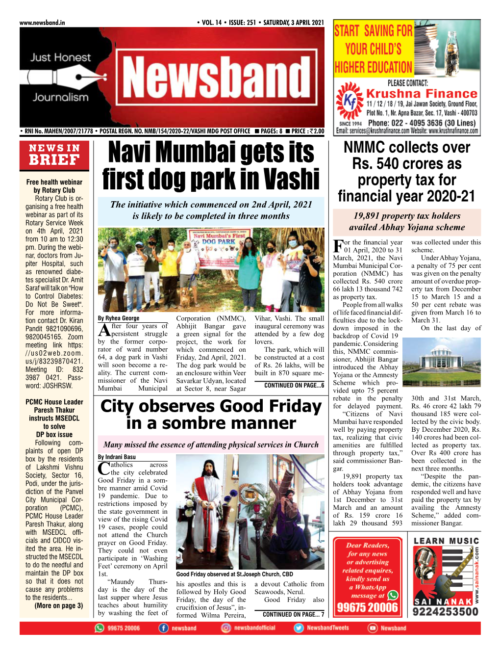 Navi Mumbai Gets Its First Dog Park in Vashi