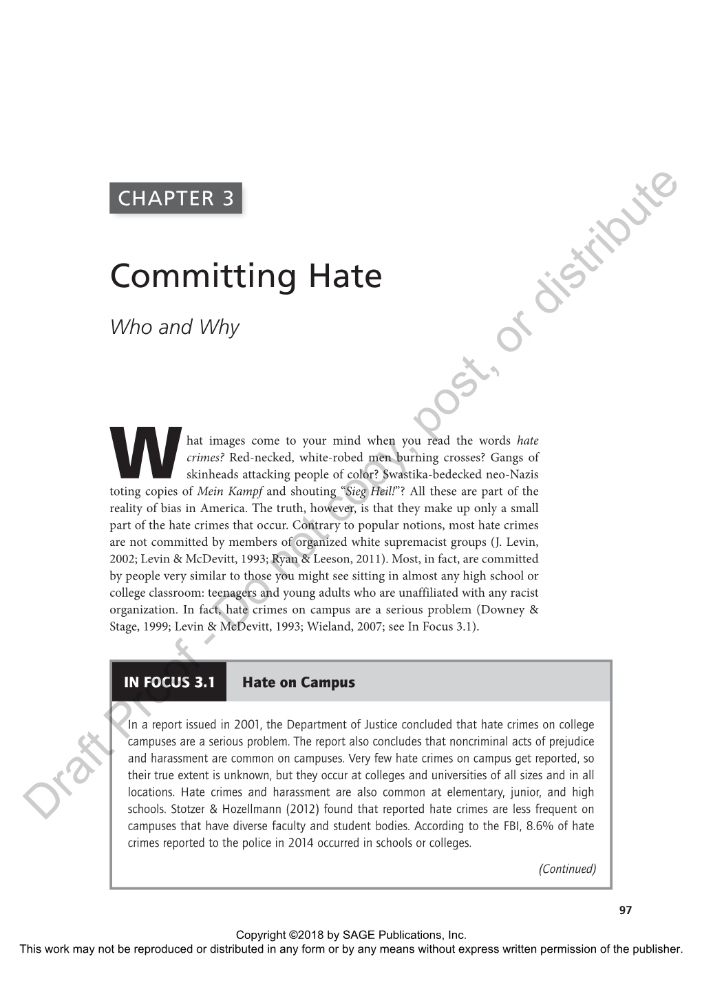 Committing Hate