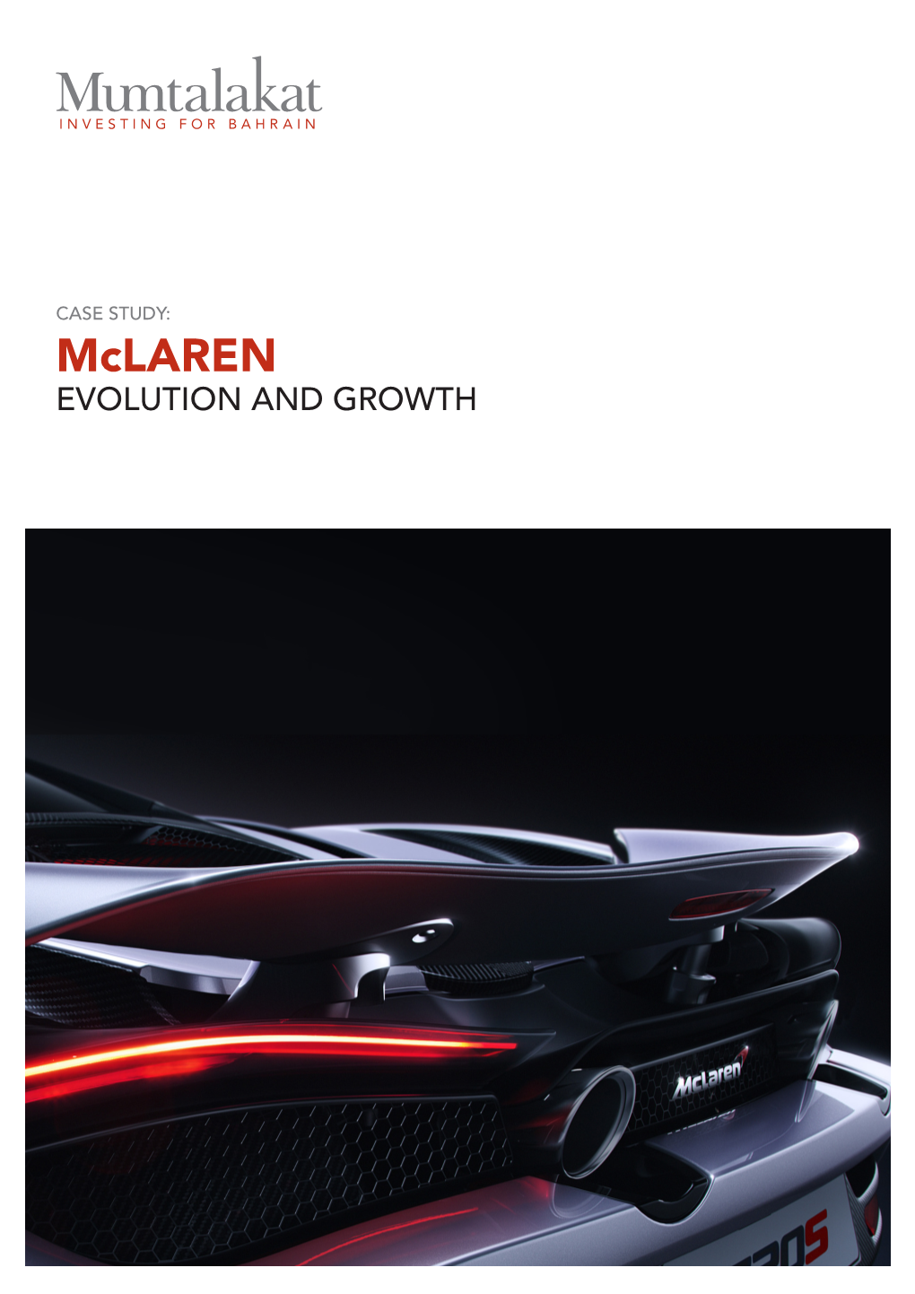 Mclaren EVOLUTION and GROWTH