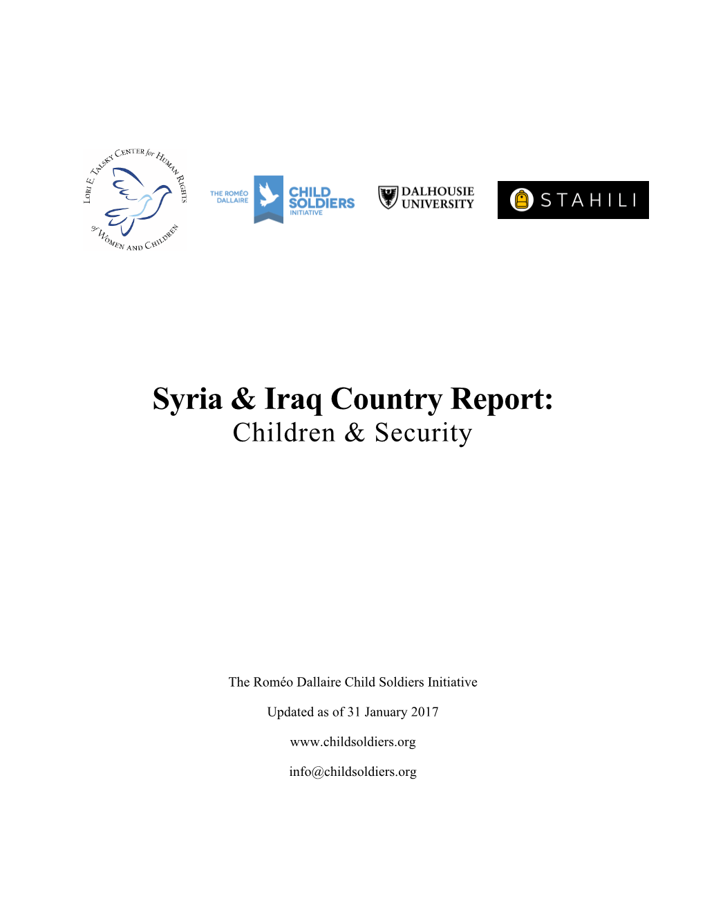 Syria & Iraq Country Report