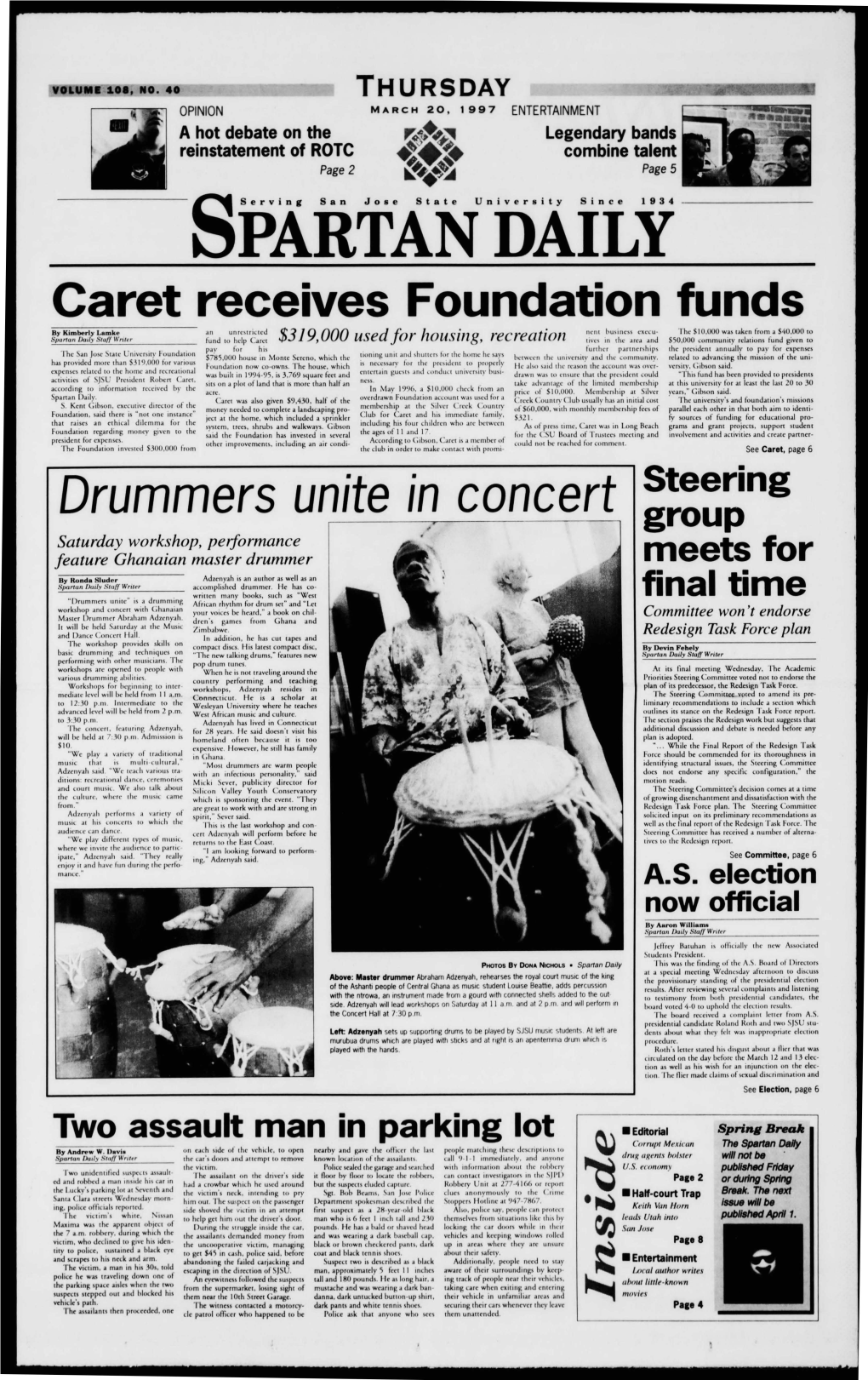 Drummers Unite in Concert