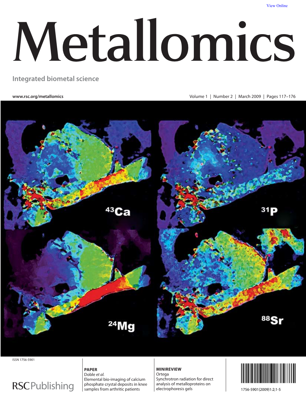 Integrated Biometal Science