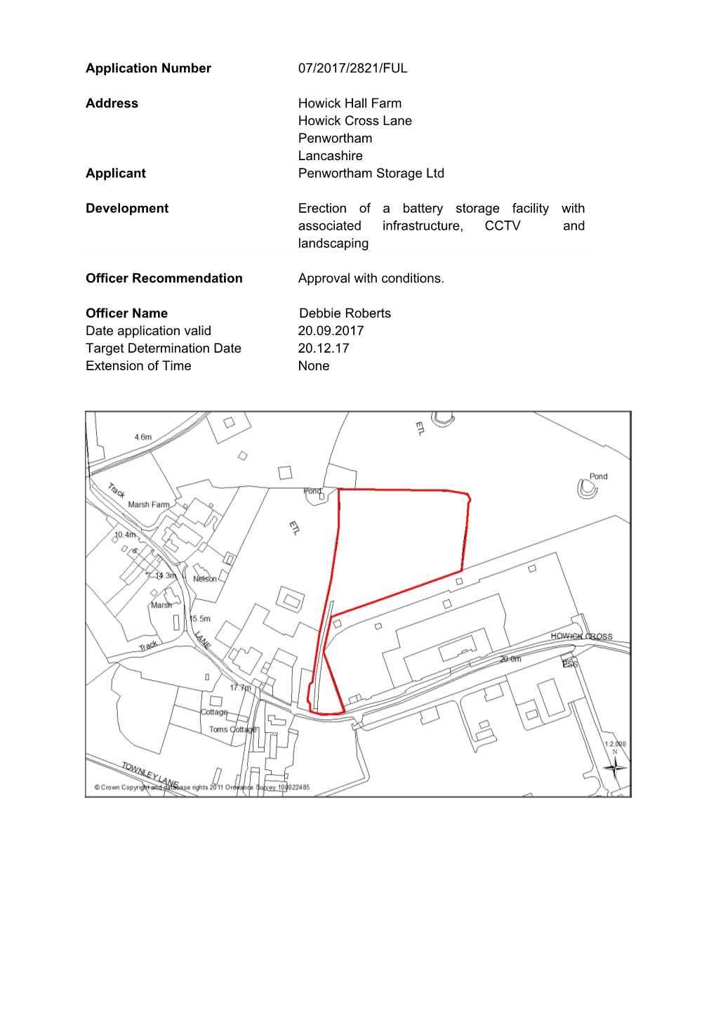 Application Site and Surrounding Area
