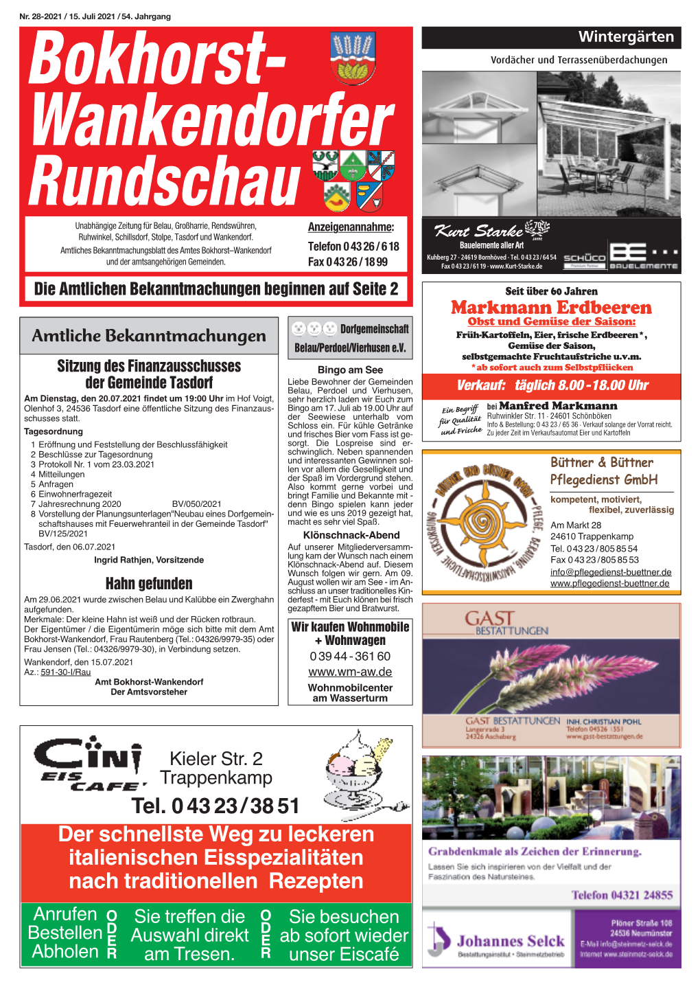 Rundschau KW 28/2021