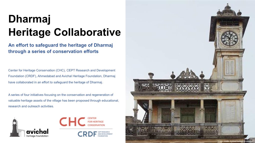 Dharmaj Heritage Collaborative