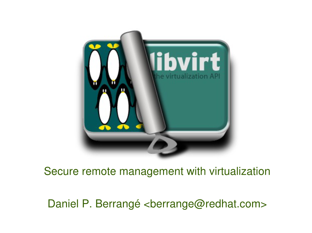 Secure Remote Management For