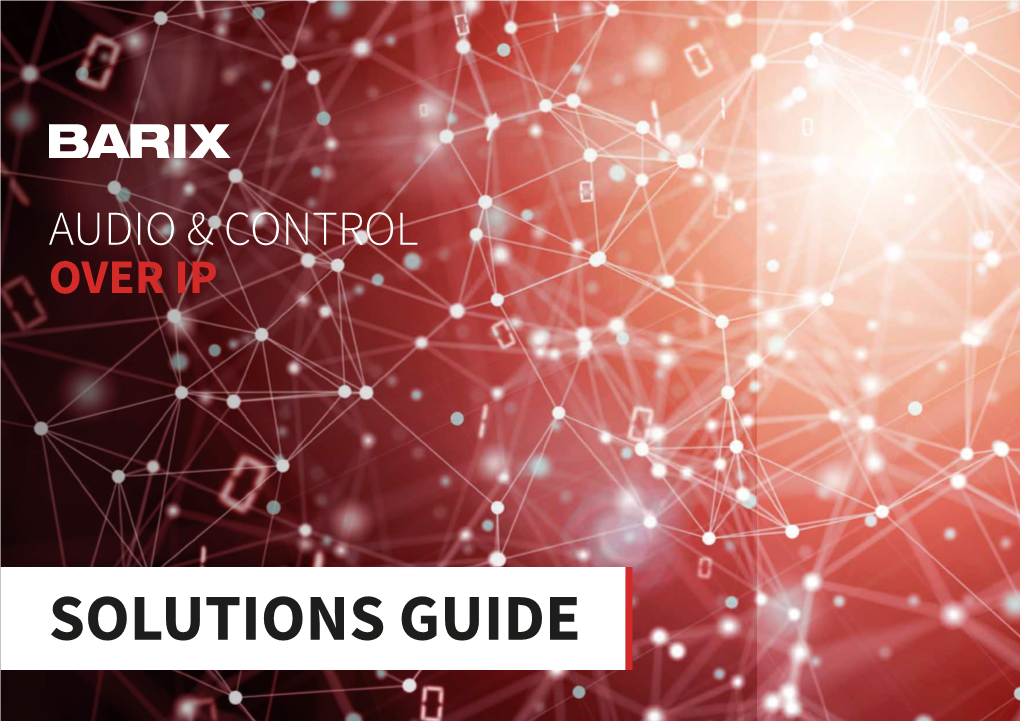 Barix Solutions Guide | 4