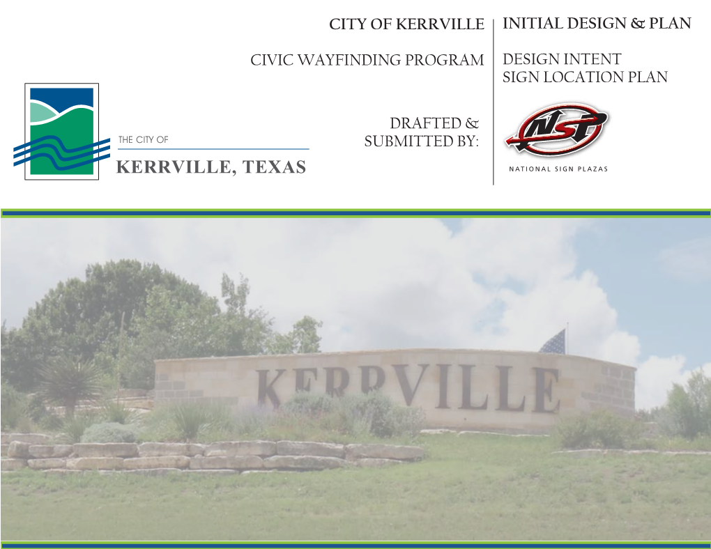 KERRVILLE, TEXAS Om Ed V O Ont Is Set Mage) Igital TBD)