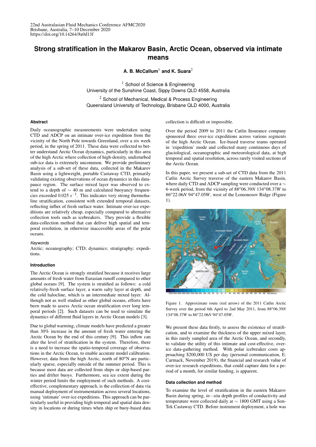 Strong Stratification in the Makarov Basin, Arctic Ocean, Observed Via