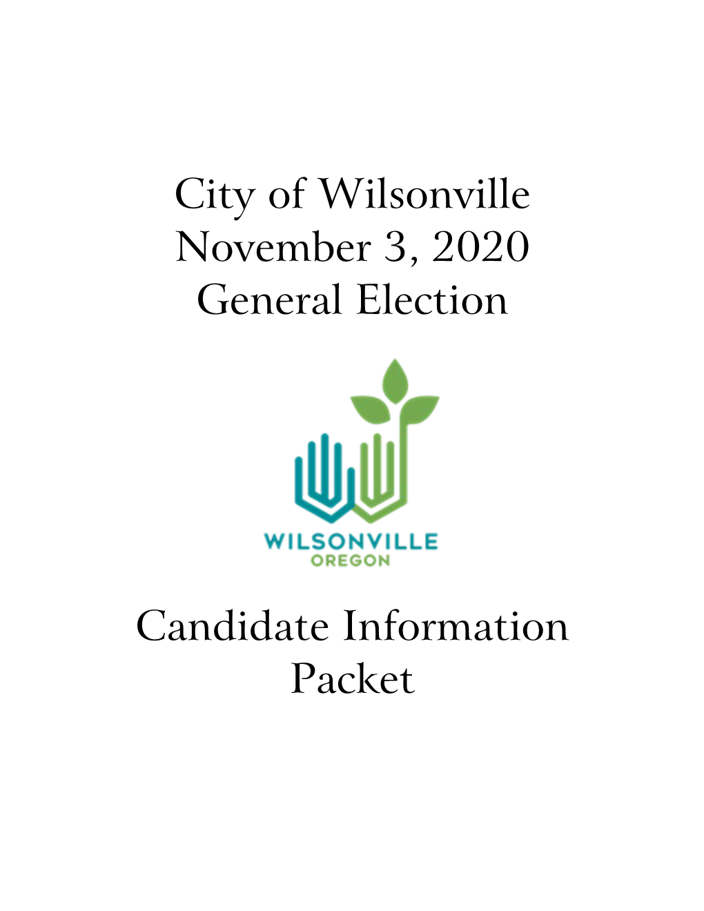 Candidate Filing Information Packet