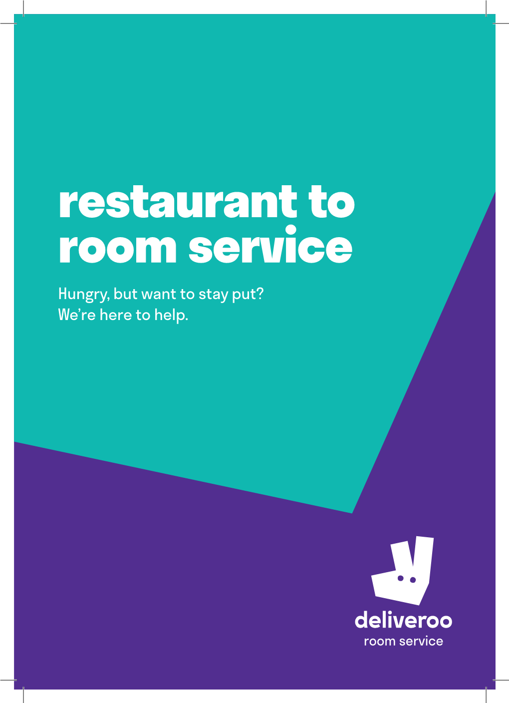 Restaurant to Room Service Hungry, but Want to Stay Put? We’Re Here to Help