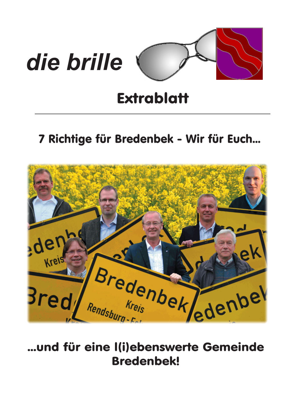 Die Brille Extrablatt