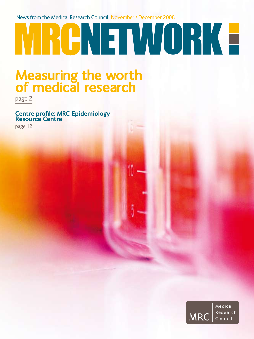 MRC Network November/December 2008