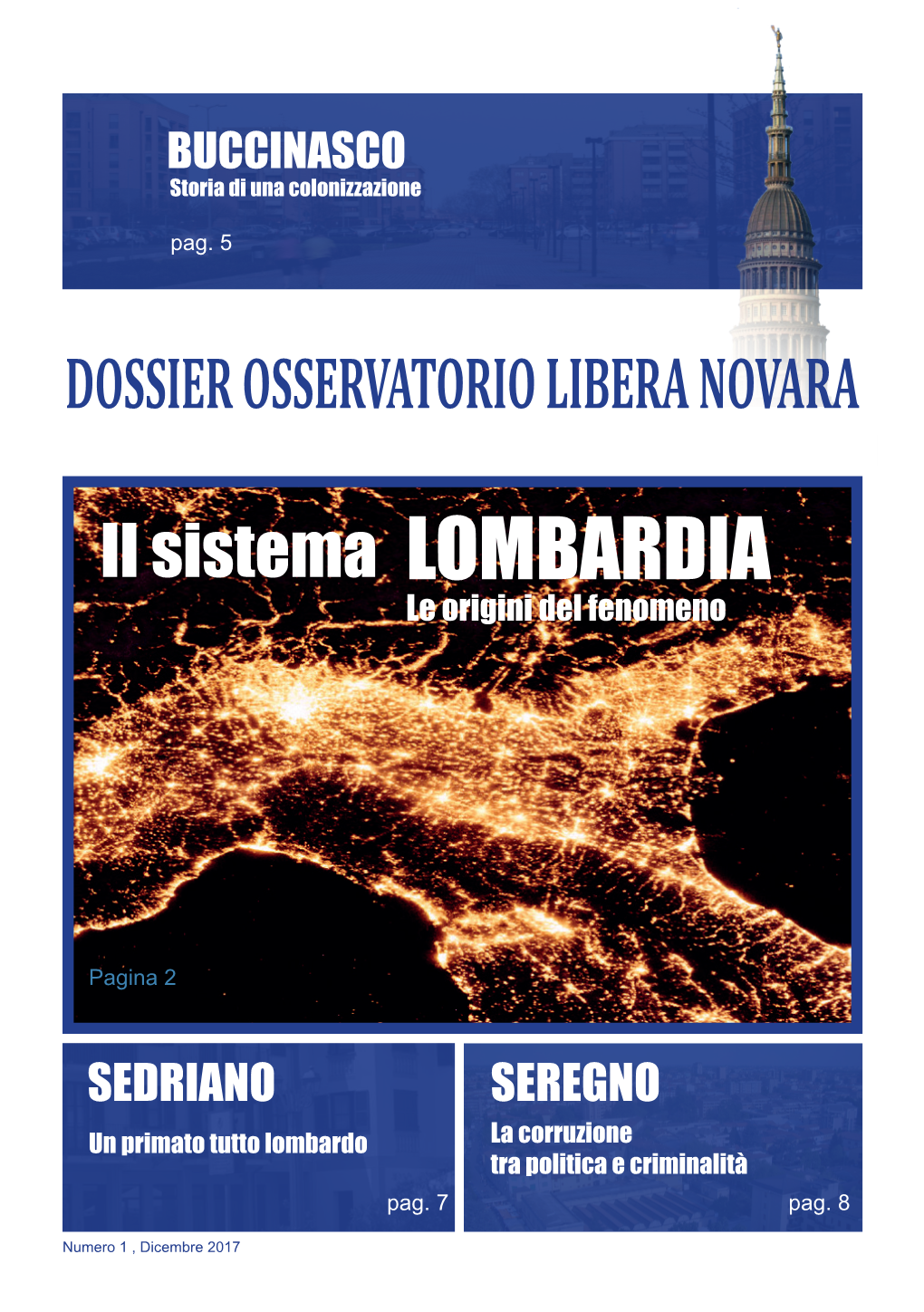 Dossier Osservatorio Libera Novara