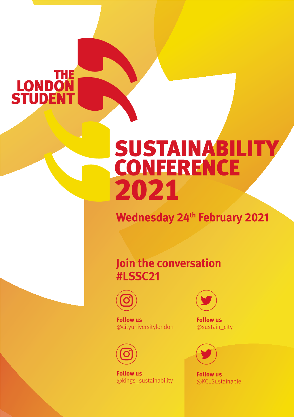 Sustainability Conference 2021 Programme 24Th February 2021