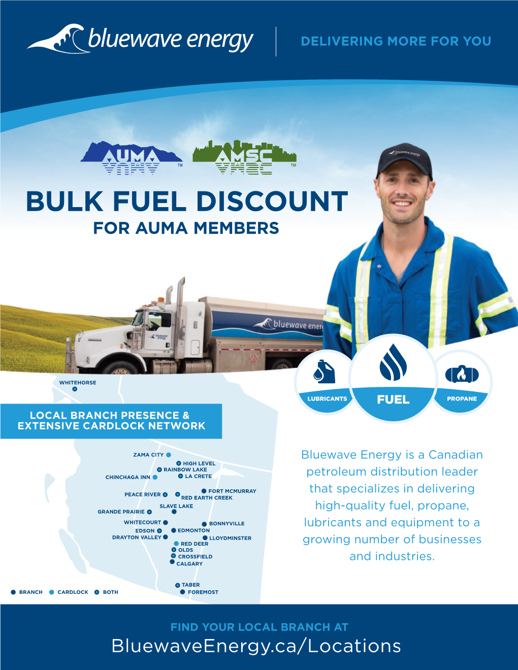 Bulk Fuel Discount for Auma Members