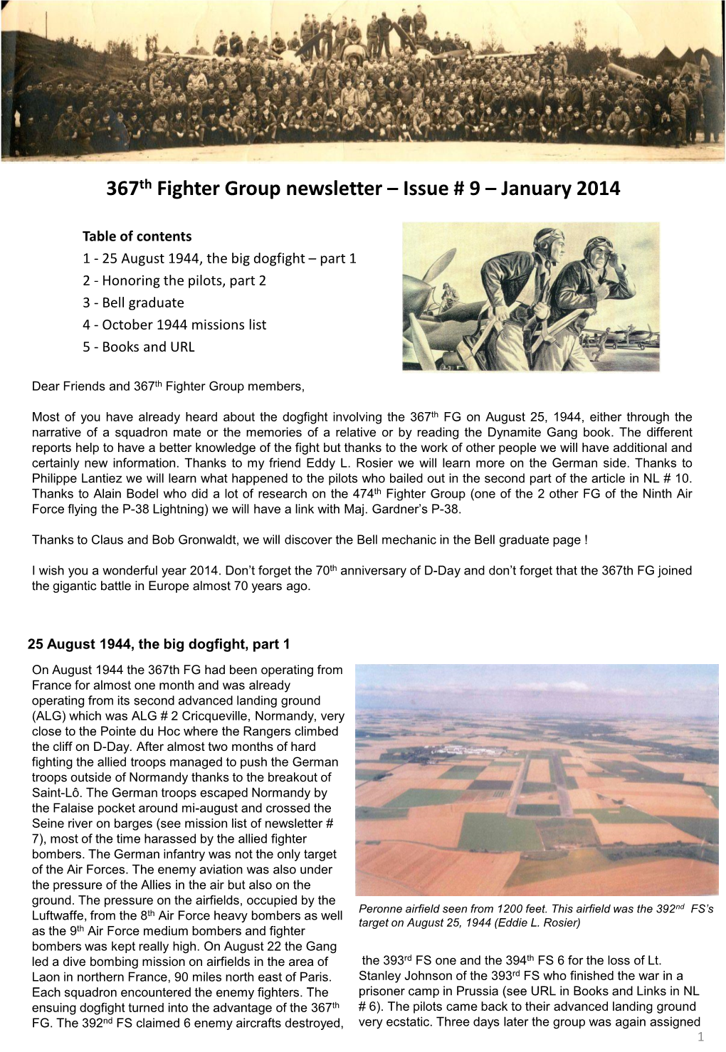 Newsletter 367Th Fighter Group Issue 9