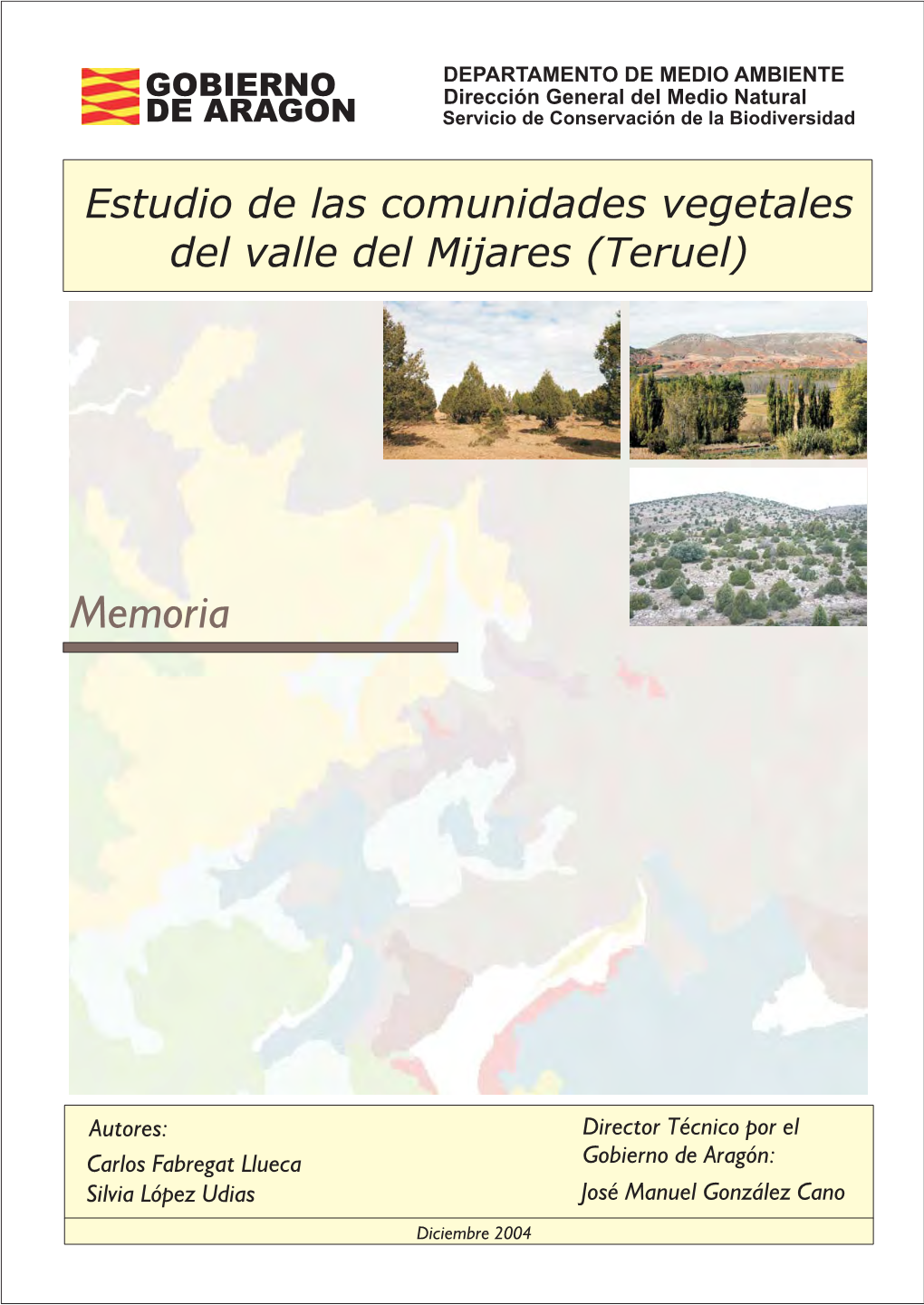 Estudio De Las Comunidades Vegetales Del Valle Del Mijares (Teruel)